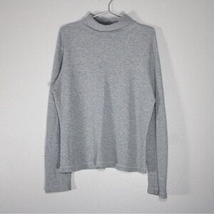 Vintage J.Jill Waffle Knit Turtleneck Top